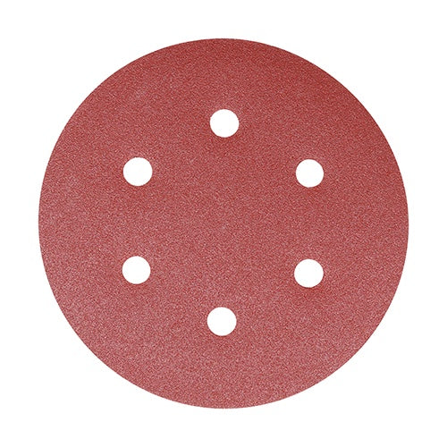 TIMCO 150MM SANDING DISCS P120 5 PACK