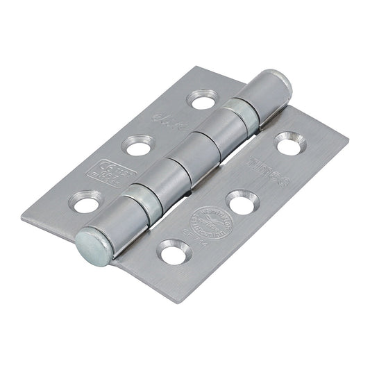 GRADE 7 FIRE DOOR HINGES - SATIN CHROME