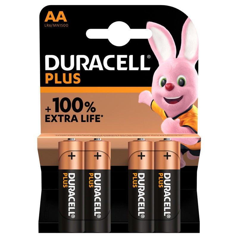 DURACELL AA BATTERIES 4 PACK