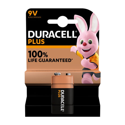 DURACELL 9V PP3 BATTERY