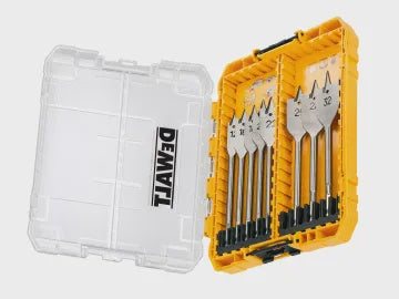 DEWALT FLAT WOOD BIT SET 8 PIECES