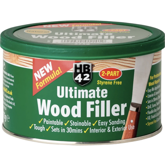 HB42 ULTIMATE WOOD FILLER 275G