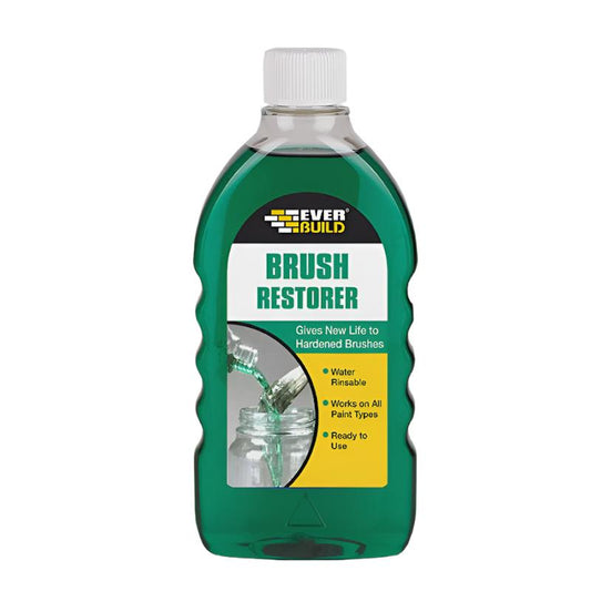 EVERBUILD PAINT BRUSH RESTORER 500ML