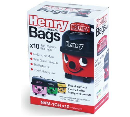 HENRY HOOVER BAGS X10